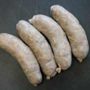 Saucisses de canard confites